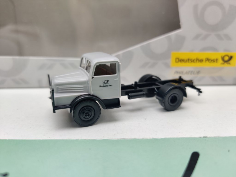 Piko H0 DC 95478 Rungenwg Roo63 & histor. Post LKW / Postcollect. / NEM / DR / OVP