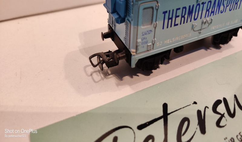 Pocher H0 AC 312 Kühlwagen "THERMOTRANSPORT" / GHz / SJ
