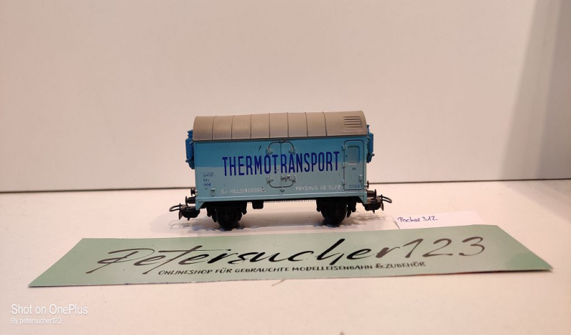 Pocher H0 AC 312 Kühlwagen "THERMOTRANSPORT" / GHz / SJ