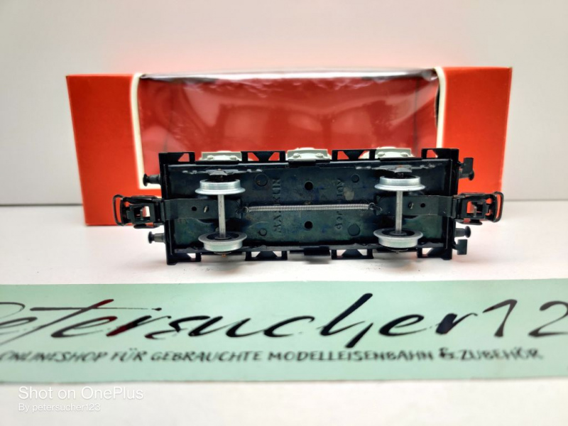 Primex H0 AC 4585 Tragwagen mit 3 Kunststoff-Behältern / Bt 10 / DB / OVP rot