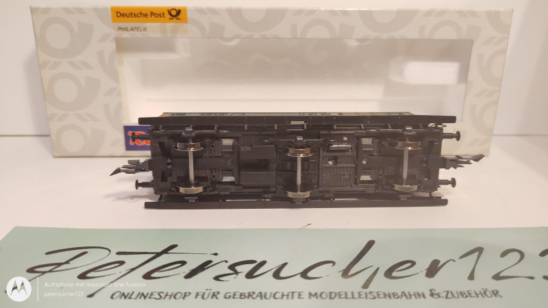 Roco H0 DC 010179 Bahnpostwagen "Deutsche Post" / Philatelie / DRG / OVP