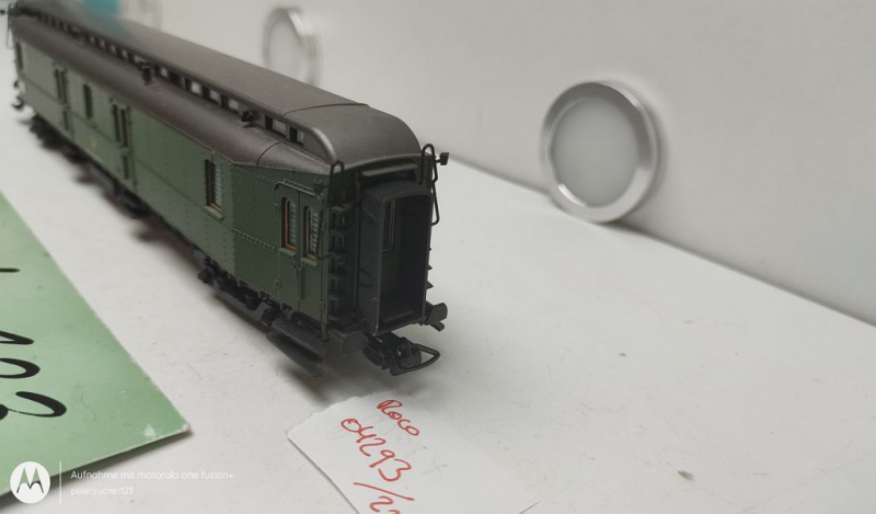Roco H0 DC 4293S Hechtwagen / Bahnpost / NEM / DB