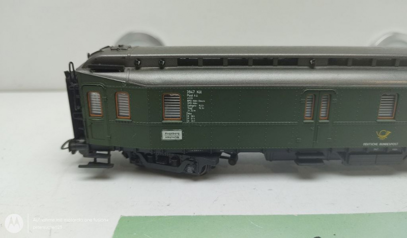 Roco H0 DC 4293S Hechtwagen / Bahnpost / NEM / DB