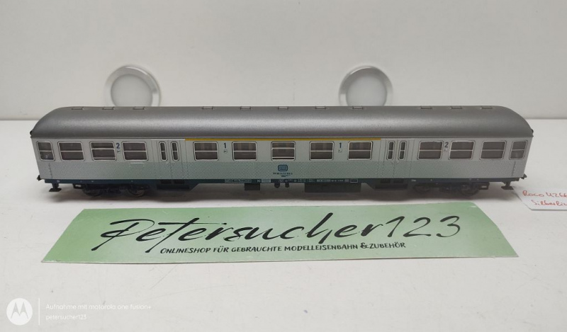 Roco H0 DC 4266S Nahverkehrswagen / Silberling / 1./2.Kl. / NEM / DB