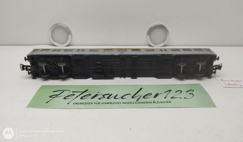 Roco H0 DC 4266S Nahverkehrswagen / Silberling / 1./2.Kl. / NEM / DB