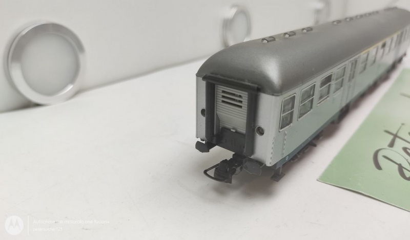Roco H0 DC 4266S Nahverkehrswagen / Silberling / 1./2.Kl. / NEM / DB