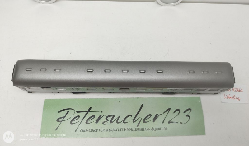Roco H0 DC 4266S Nahverkehrswagen / Silberling / 1./2.Kl. / NEM / DB