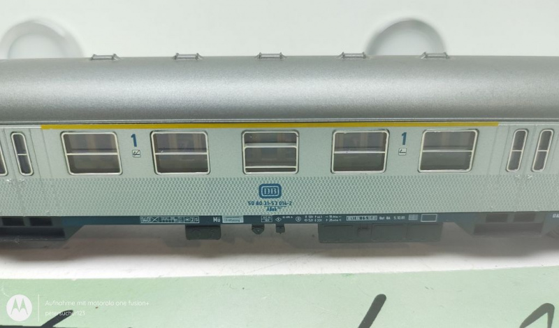 Roco H0 DC 4266S Nahverkehrswagen / Silberling / 1./2.Kl. / NEM / DB