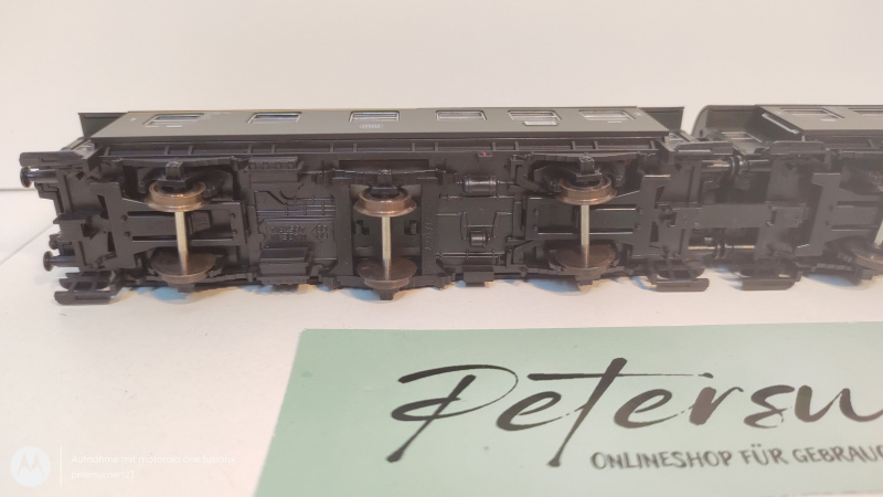 Roco H0 DC 44252 + 44253 Umbauwagen-Paar B3yge AB3yge / NEM / DB