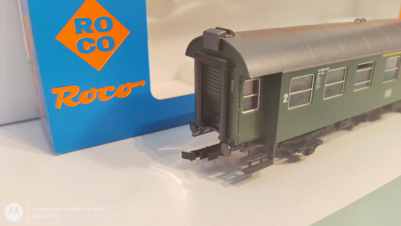 Roco H0 DC 44253 Köl Umbauwagen 1./2.Kl / NEM / DB / OVP