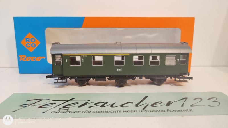 Roco H0 DC 44253 Köl Umbauwagen 1./2.Kl / NEM / DB / OVP