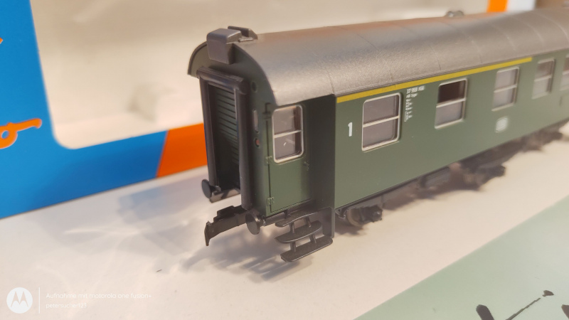 Roco H0 DC 44253 Köl Umbauwagen 1./2.Kl / NEM / DB / OVP