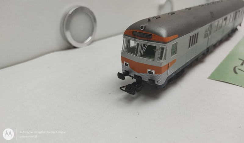 Roco H0 DC 44400 Nahverkehr Steuerwagen "Silberling" / 2.Kl / NEM / DB