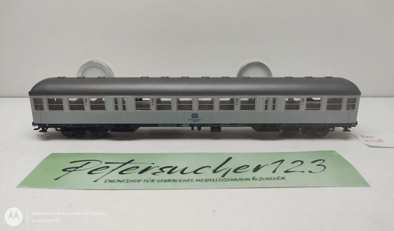 Roco H0 DC 44402 Nahverkehrswagen "Silberling" / 2.Kl / NEM / DB