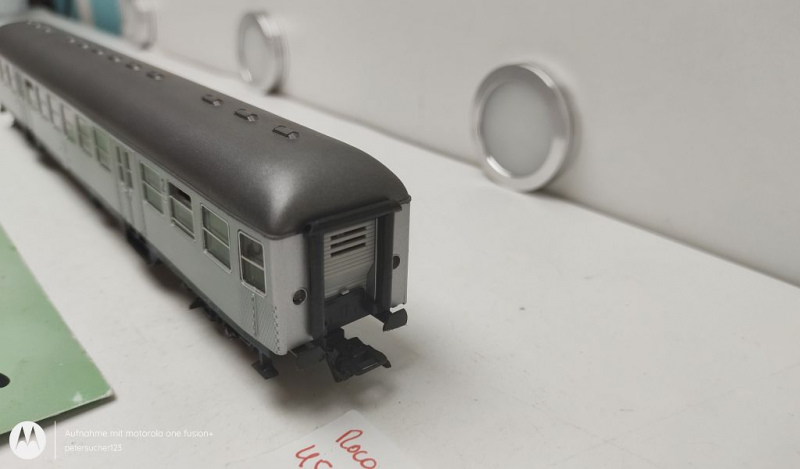 Roco H0 DC 44402 Nahverkehrswagen "Silberling" / 2.Kl / NEM / DB