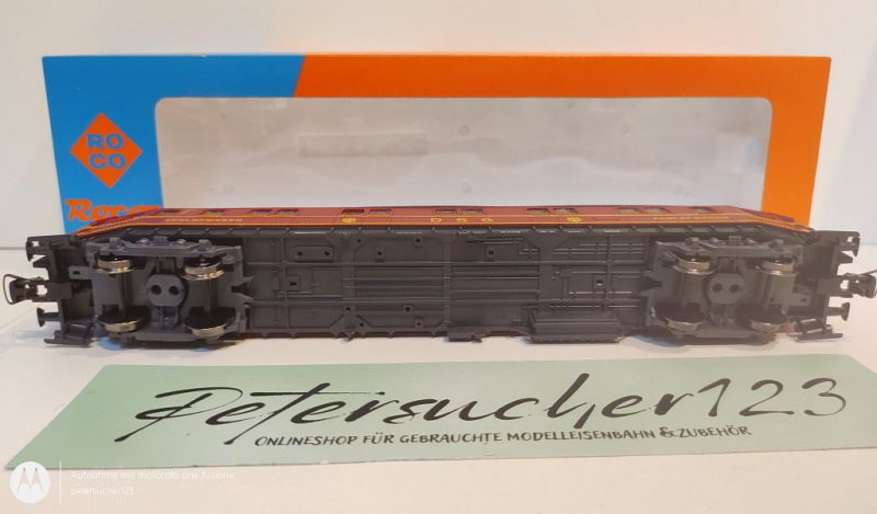 Roco H0 DC 44452 4292S DSG Schlafwagen 33 034 "Hecht" / NEM / DB / OVP