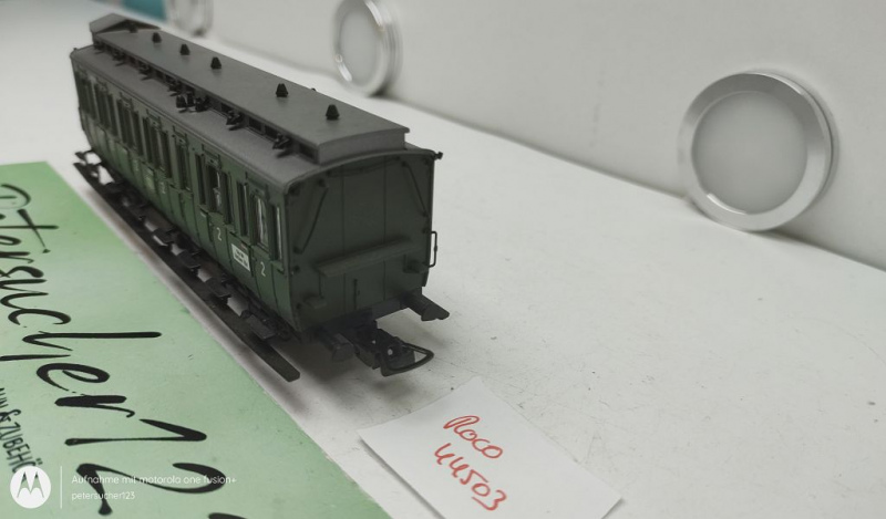 Roco H0 DC 44503 Abteilwagen preußische Art / NEM / DB