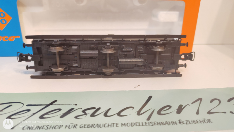 Roco H0 DC 44505 Abteilwagen preußische Art + Brmshs / 3.Kl / NEM / DRG / OVP