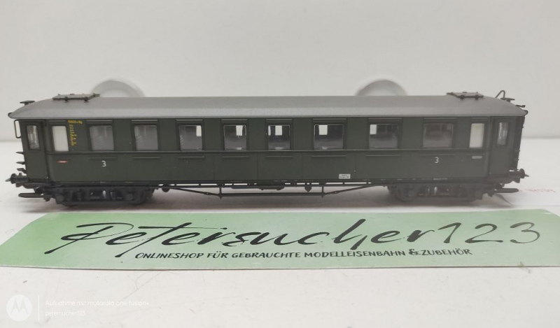Roco H0 DC 44539 Schnellzug Abteilwagen / 3.Kl / NEM / DB