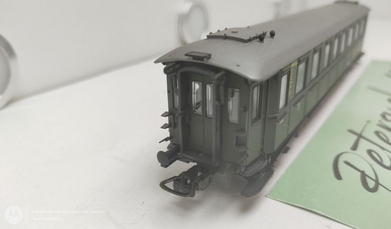 Roco H0 DC 44539 Schnellzug Abteilwagen / 3.Kl / NEM / DB