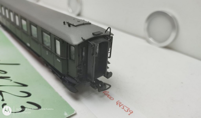 Roco H0 DC 44539 Schnellzug Abteilwagen / 3.Kl / NEM / DB