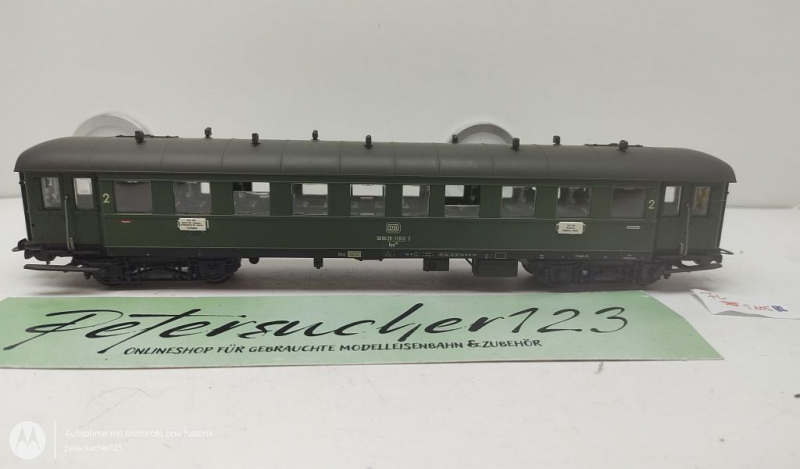 Roco H0 AC 44550 Eilzugwagen / 2.Kl / NEM / DB
