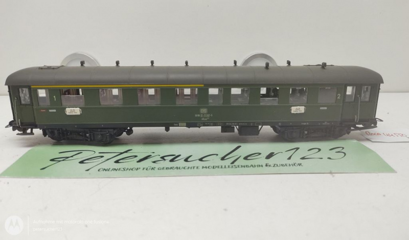 Roco H0 DC 44552 (1) Eilzugwagen / 1./2.Kl / NEM / DB
