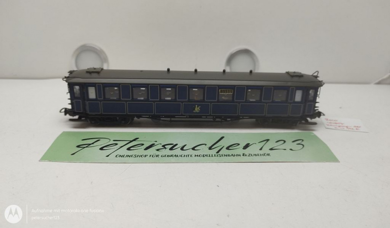 Roco H0 DC 44807 Salonwagen "König Wilhelm II" / A15 / NEM / K.Wü.Sts.B.
