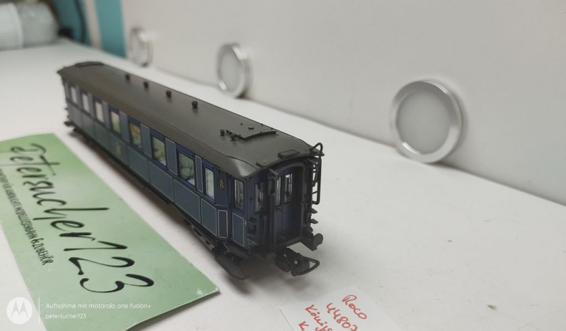 Roco H0 DC 44807 Salonwagen "König Wilhelm II" / A15 / NEM / K.Wü.Sts.B.
