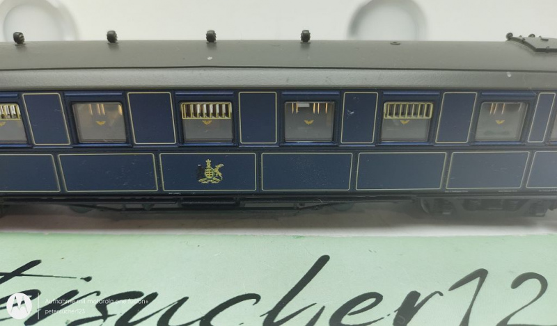 Roco H0 DC 44807 Salonwagen "König Wilhelm II" / A15 / NEM / K.Wü.Sts.B.