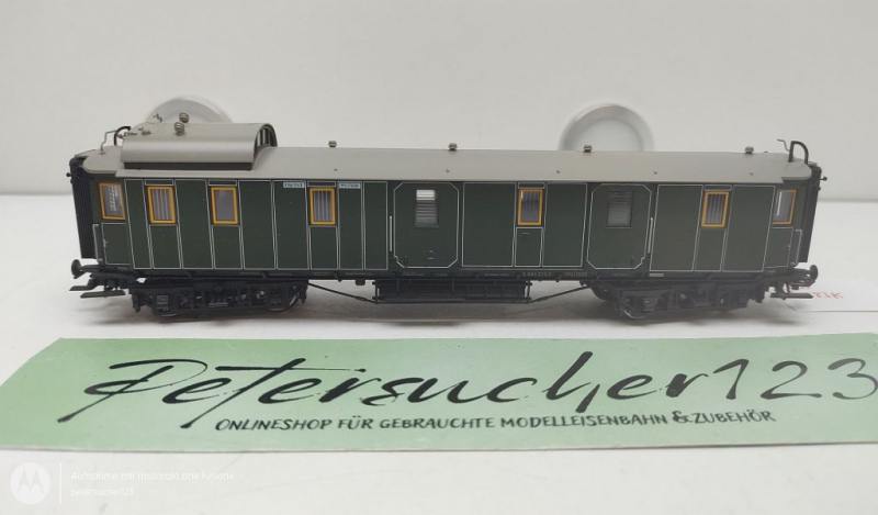 Roco H0 DC 45583 Schnellzug Gepäckwagen / Pw4üBay09 / NEM / K.Bay.Sts.B.
