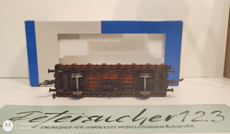 Roco H0 AC 44795 Rungenwagen mit Ladung / Käfer und Muldenkipper / K / DB / OVP