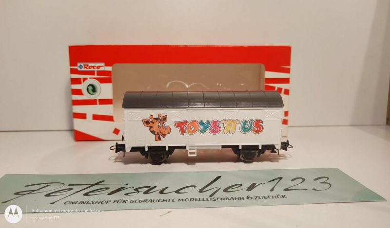 Roco Hobby Line H0 DC 56212 gedeckter Güterwagen "Toys'r'us" / K / OVP