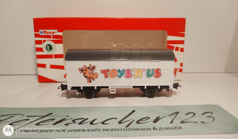 Roco Hobby Line H0 DC 56212 gedeckter Güterwagen "Toys'r'us" / K / OVP