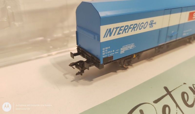 Roco H0 AC 67573 Kühlwagen "Interfrigo" / K / FS / OVP