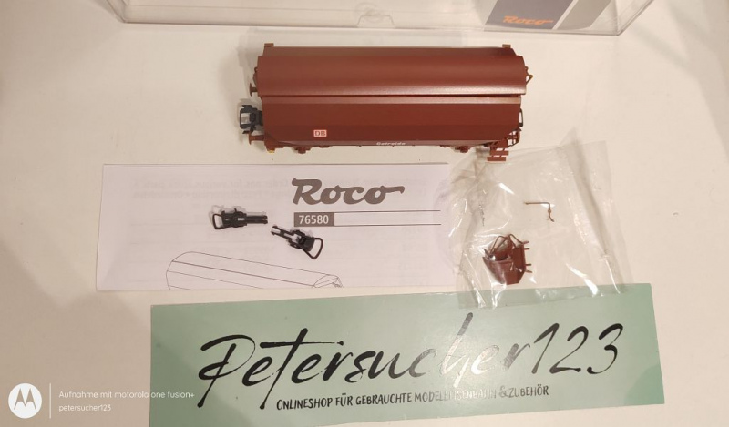 Roco H0 AC 76580 Schwenkdachwagen "Getreide" / K / DB / OVP