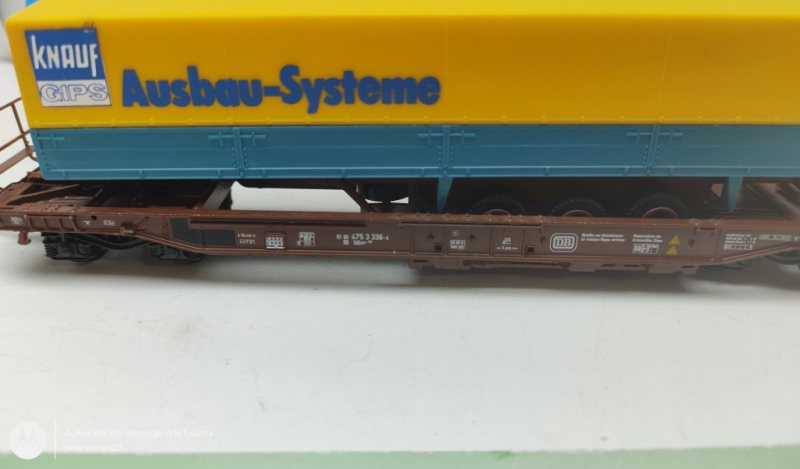 Roco H0 AC  Taschenwagen "Knauf" / DB / Ersatz-OVP