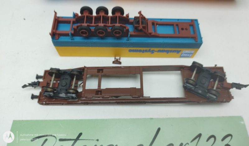 Roco H0 AC  Taschenwagen "Knauf" / DB / Ersatz-OVP