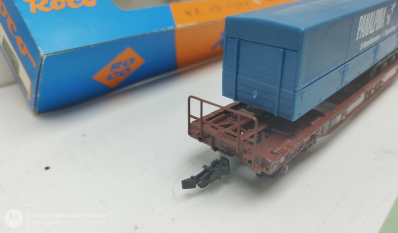 Roco H0 AC  Taschenwagen "PANALPINA" / DB / Ersatz-OVP