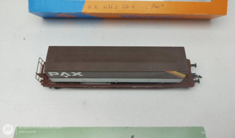 Roco H0 AC  Taschenwagen "PAX" / DB / OVP