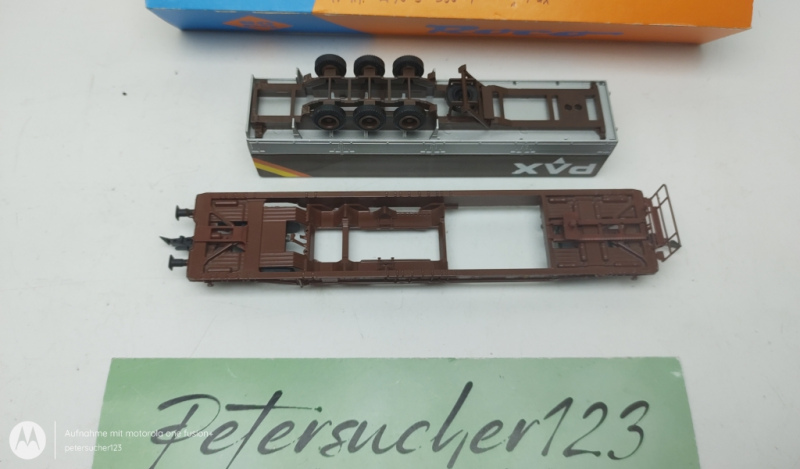 Roco H0 AC  Taschenwagen "PAX" / DB / OVP