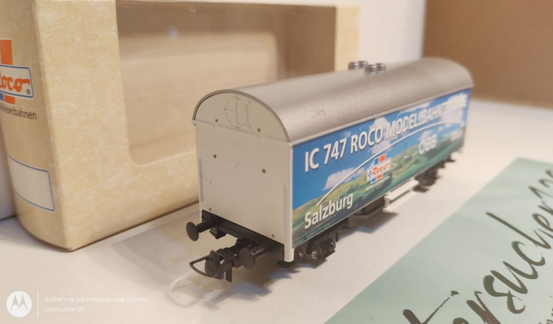 Roco H0 DC Kühlwagen Sonderwagen "Roco Modellbahnträume" / K / OVP