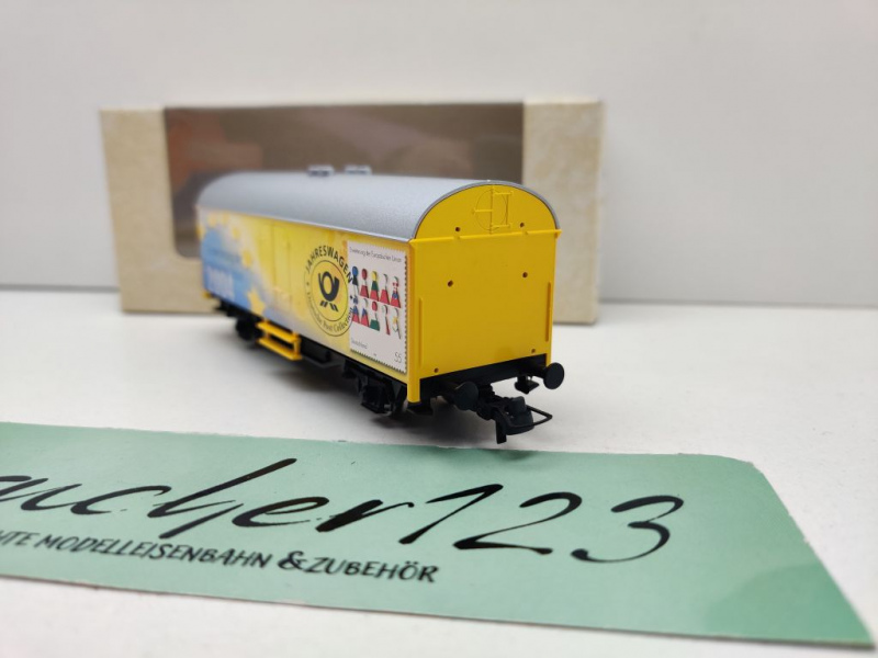 Roco H0 DC 010021 Kühlwagen Tehs42 SoMo "EU Erweiterung'04" / NEM / DB / OVP