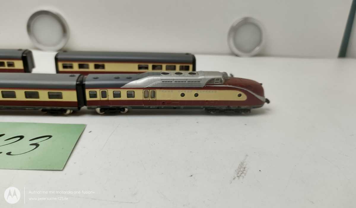Roco N DC 02167 / VT 11.5 / BR 601 Tee-Trieb Zug / 7-teilig / Analog  / OVP