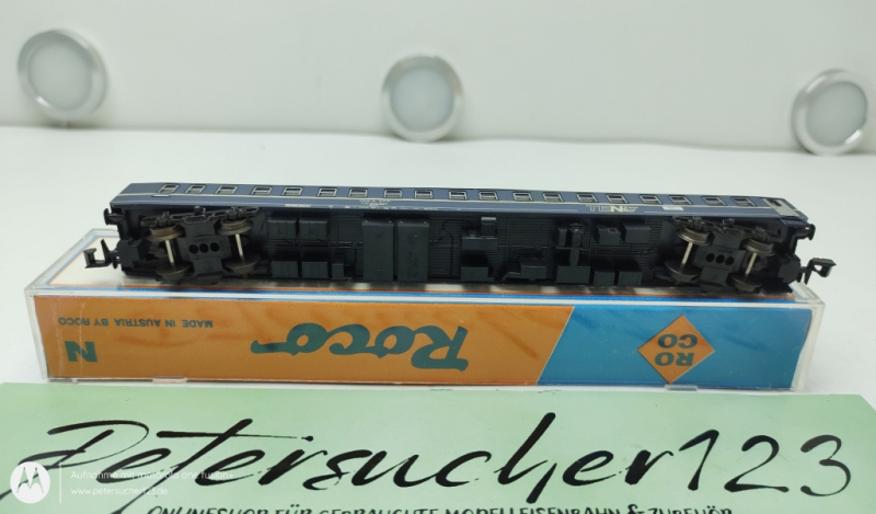 Roco N DC  02278 C TEN Personenwagen Blau SBB  OVP