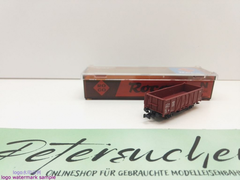 Roco N DC 25059 ex 02325S offener Güterwagen / Om21 / DB / OVP