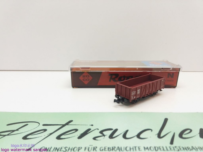 Roco N DC 25059 ex 02325S offener Güterwagen / Om21 / DB / OVP
