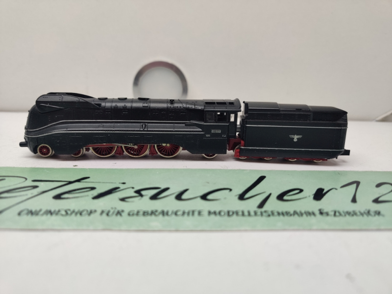 Roco N DC 02103 A / BR03 1050 Dampflok Schlepptender / DRG / Schwarz / Analog