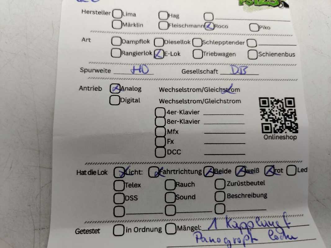 Roco H0 DC 04141 B / klassische Altbau-Elektrolokomotive / BR118 / DB / ANALOG / OVP