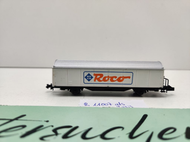 Roco N DC 11007 Schiebewandwagen "Bahnfahren Umwelt schützen" Habis / DB